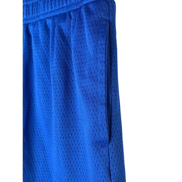 Champion Boys Mesh Athletic Shorts Blue Medium 8-10 Activewear Gym Basketball - Picture 9 of 9